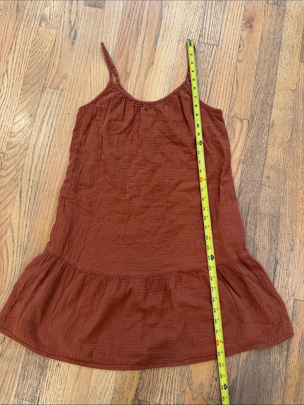 Universal Thread Rust-Brown Textured Tank Dress - Picture 6 of 9